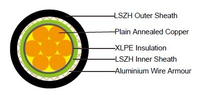 FTX300 1RZ1-R (CU/XLPE/LSZH 600/1000V Class 2)